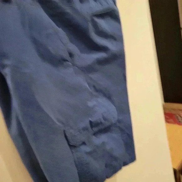 Chaps 100% Denim Cotton Men's Cargo Shorts Leg  Pockets - Picture 3 of 4